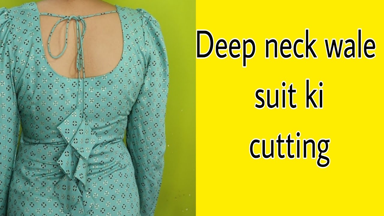 beautiful kurti back neck design/deep neck kurti design ✨/letest kurti back  neck design - YouTube